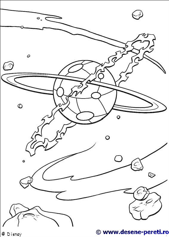 Treasure Planet desene de colorat